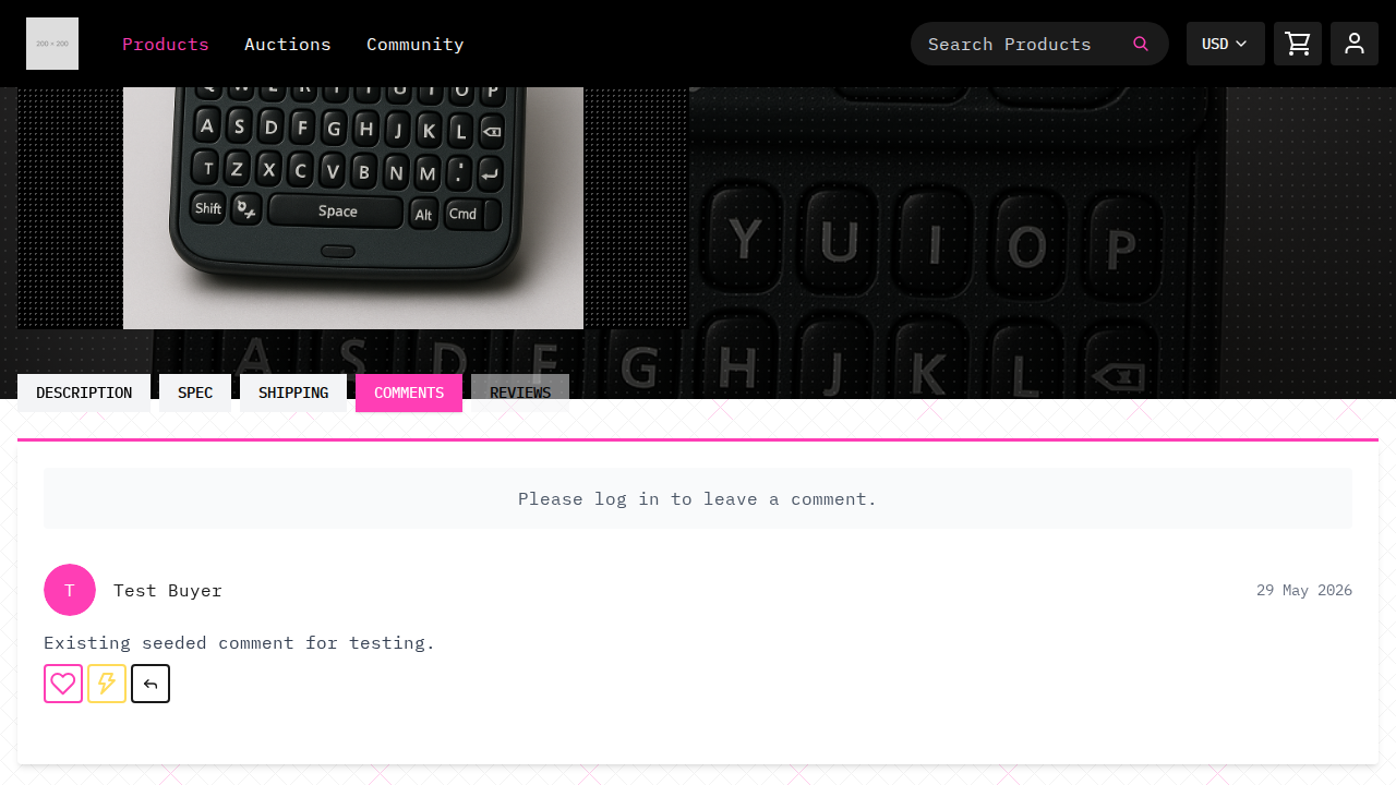 should display SocialInteractions for each comment